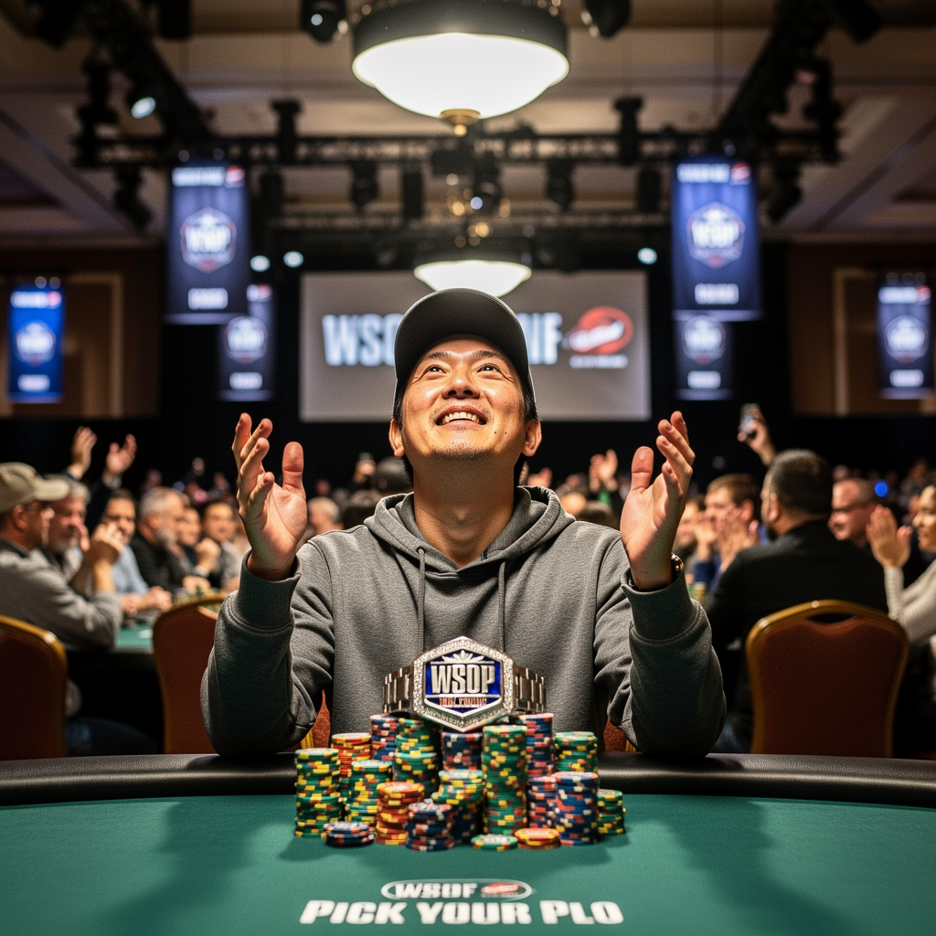 「孤狼」终获殊荣：Benso 如何在 WSOP Pick-Your-PLO 中上演逆袭神话 - 大发娱乐登录